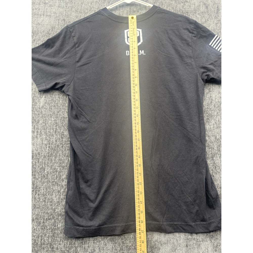 Born Primitive T Shirt Mens Medium Black American Spirit Gadsden Flag Graphic - Picture 14 of 15